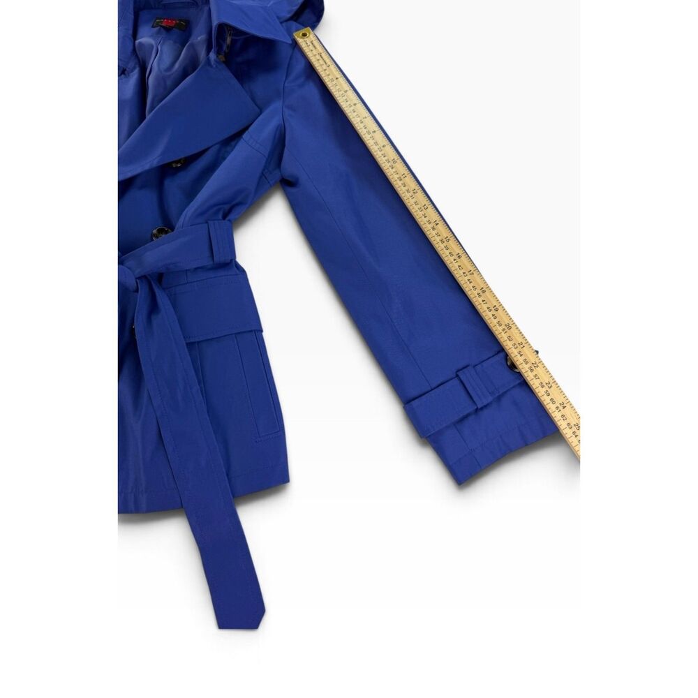 Gallery Women's Blue Short Medium Jacket - Picture 7 of 9